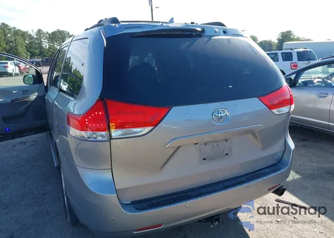 2012 Toyota Sienna Xle 7 Passenger из США, поврежденный, VIN 5TDDK3DC6CS044409